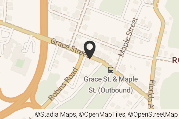 Map with location marker