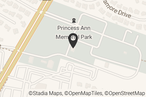 Map with location marker