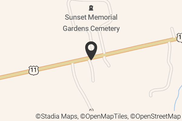 Map with location marker