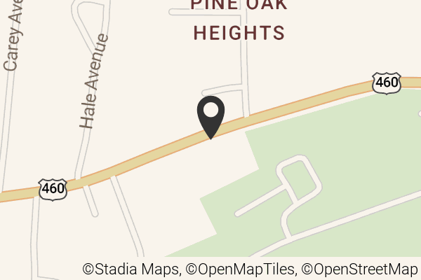 Map with location marker