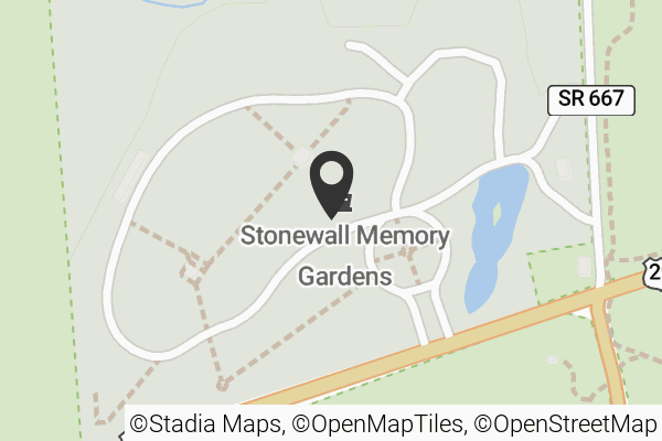 Map with location marker