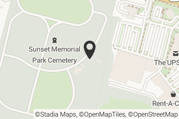 Map with location marker