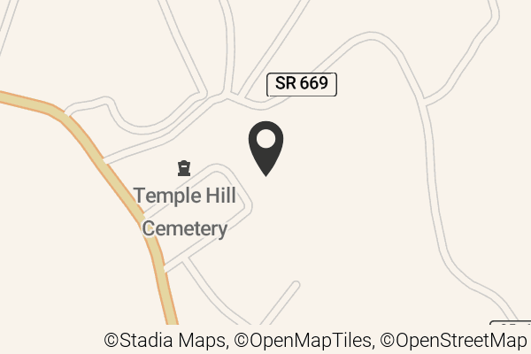 Map with location marker