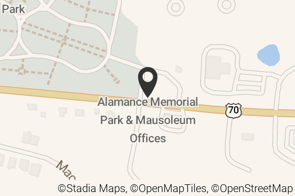 Map with location marker