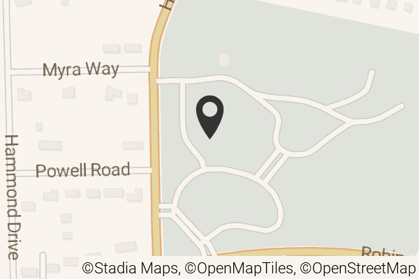 Map with location marker