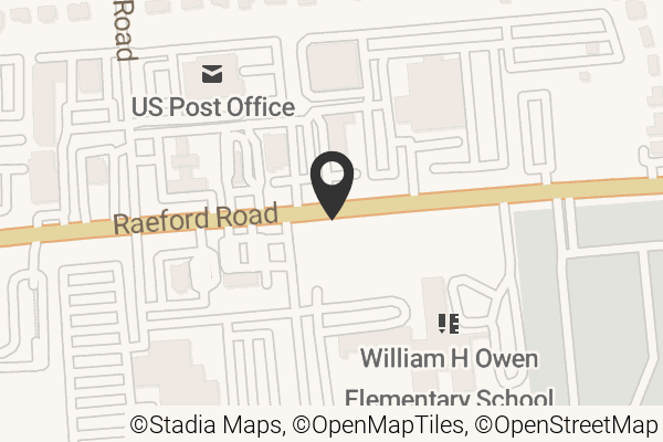 Map with location marker