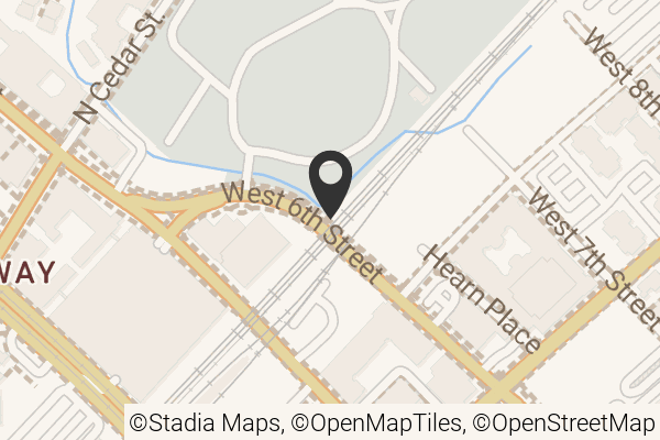 Map with location marker