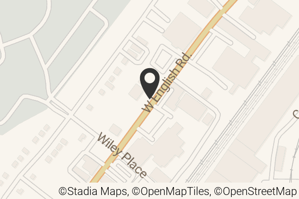 Map with location marker