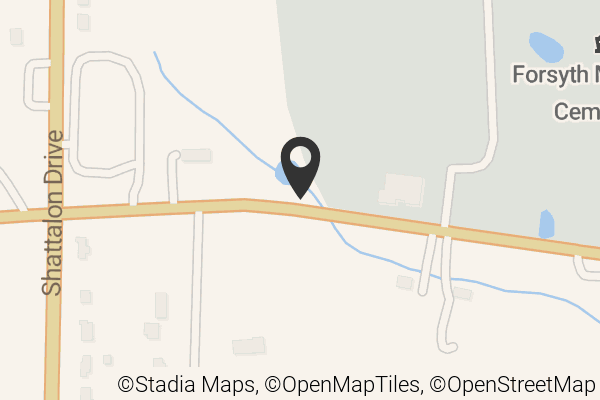 Map with location marker