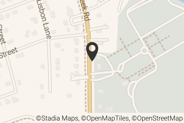 Map with location marker