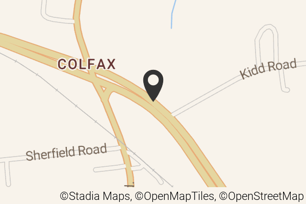 Map with location marker