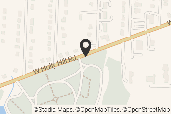 Map with location marker