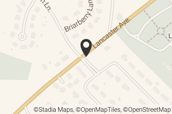 Map with location marker