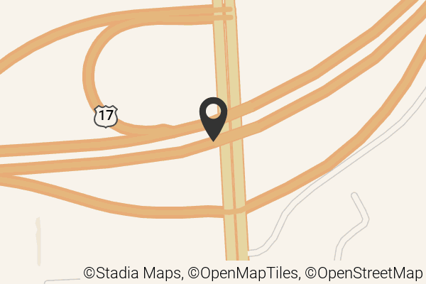 Map with location marker