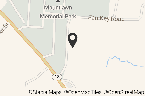 Map with location marker