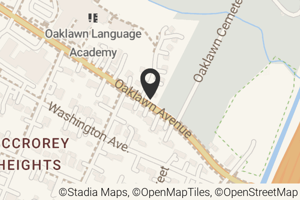 Map with location marker