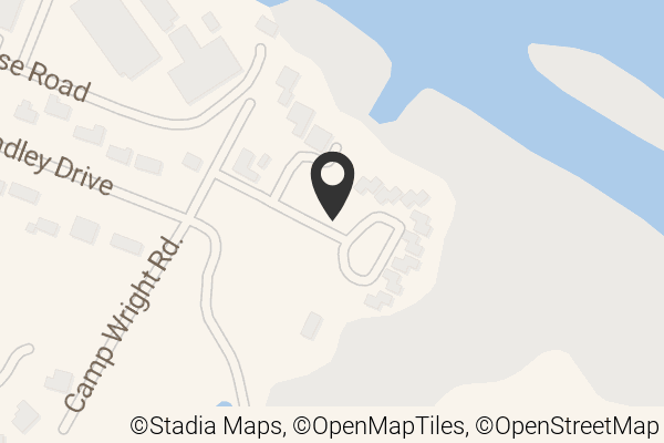 Map with location marker