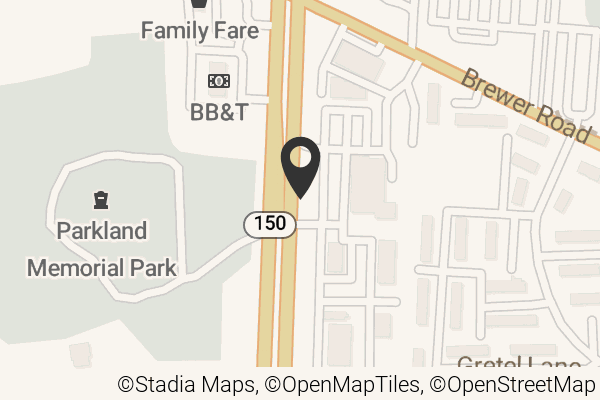 Map with location marker