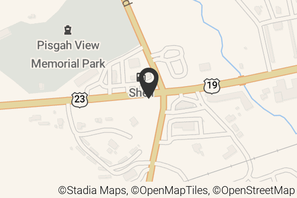 Map with location marker