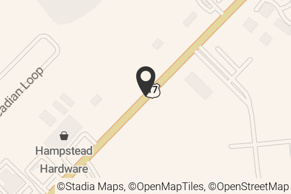 Map with location marker