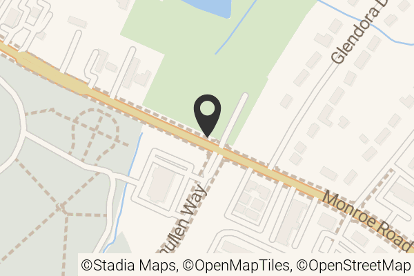 Map with location marker