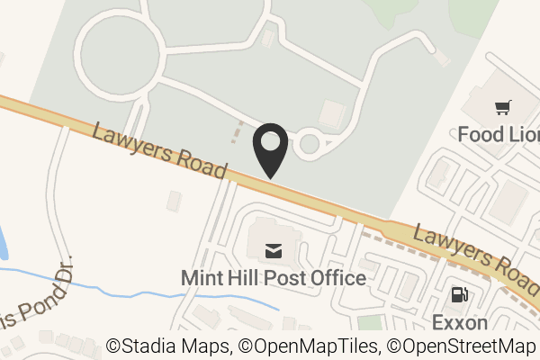 Map with location marker