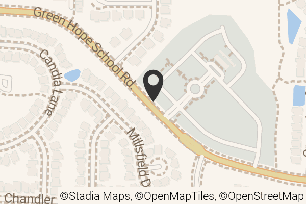 Map with location marker