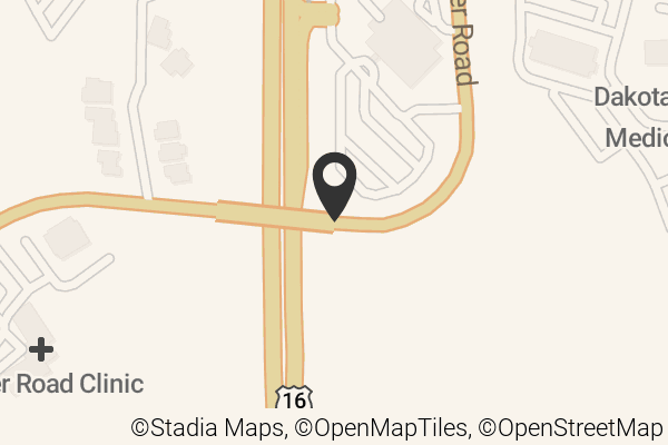 Map with location marker