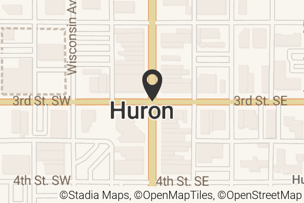 Map with location marker