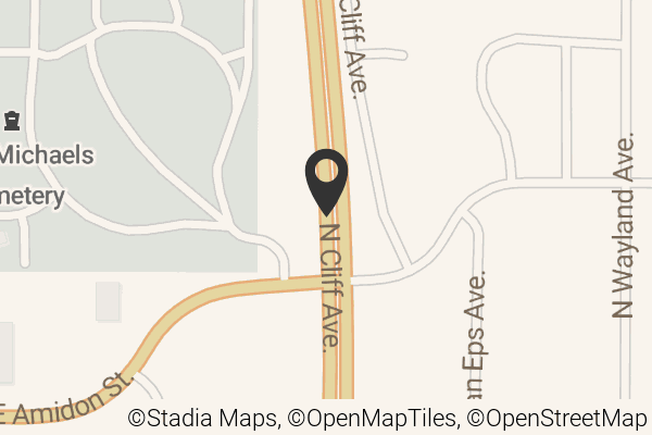 Map with location marker