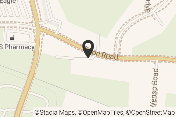 Map with location marker