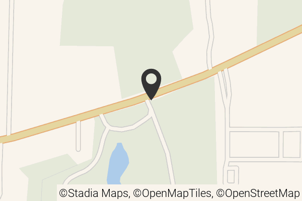 Map with location marker