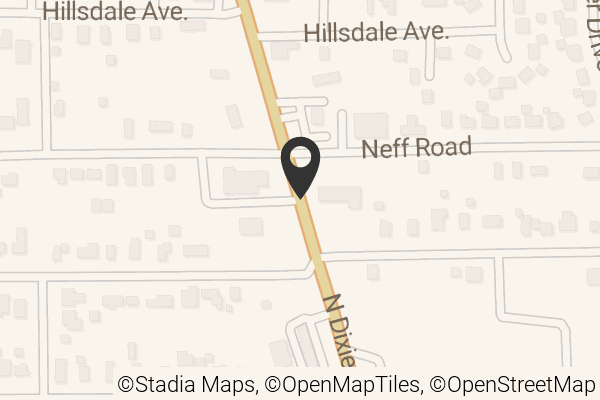 Map with location marker