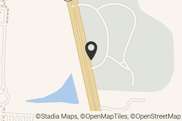 Map with location marker