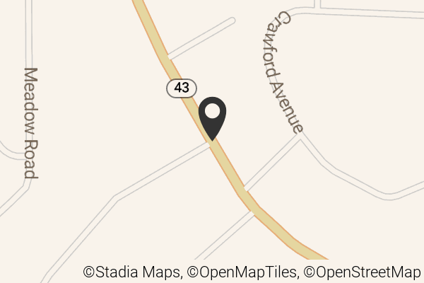 Map with location marker