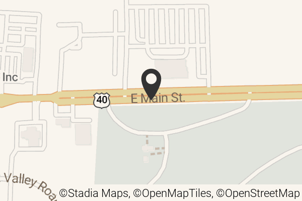 Map with location marker