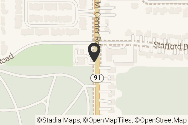 Map with location marker