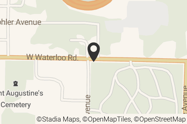 Map with location marker