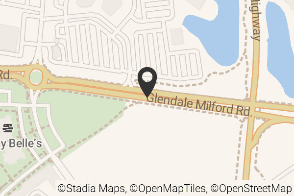 Map with location marker