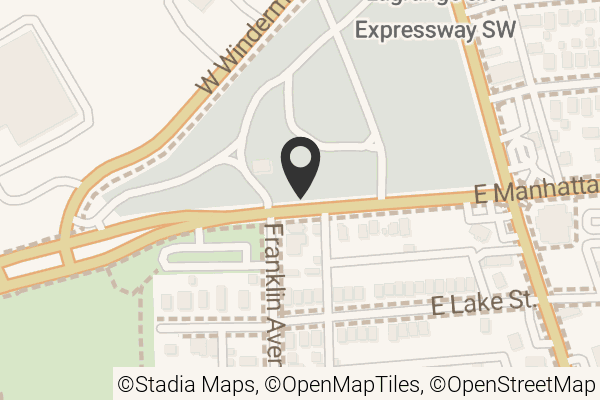 Map with location marker