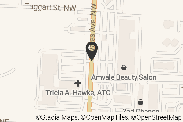 Map with location marker