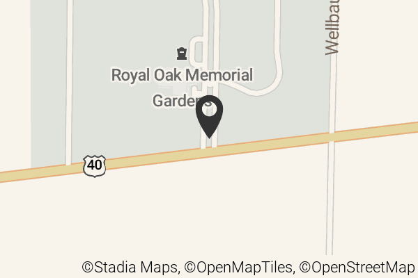 Map with location marker