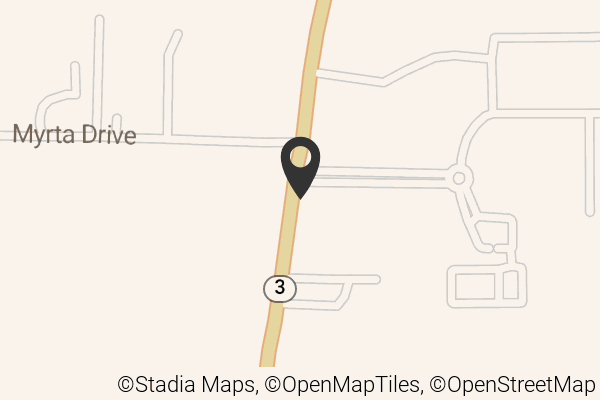 Map with location marker