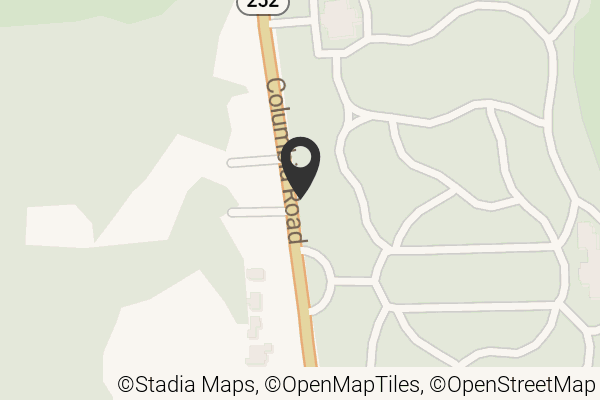 Map with location marker