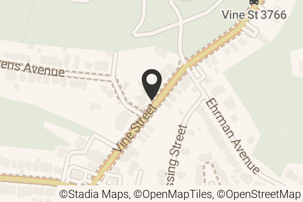 Map with location marker