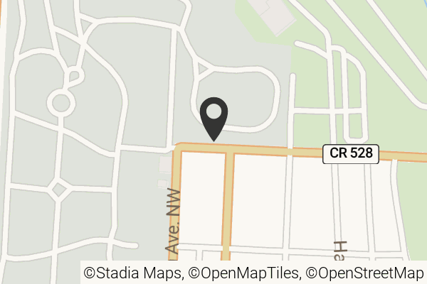 Map with location marker