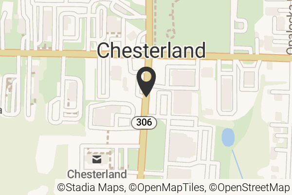 Map with location marker