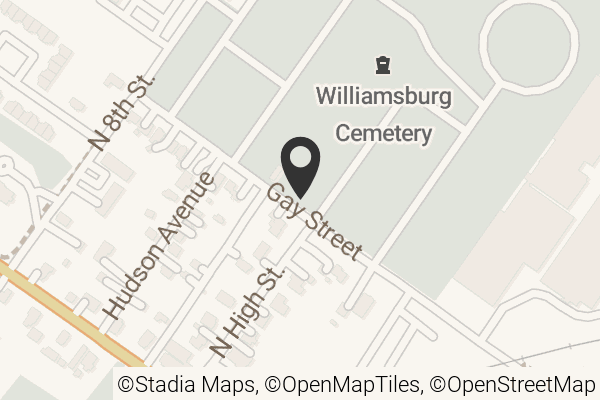 Map with location marker