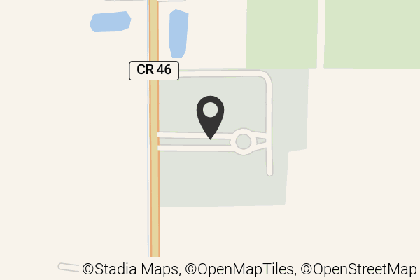 Map with location marker