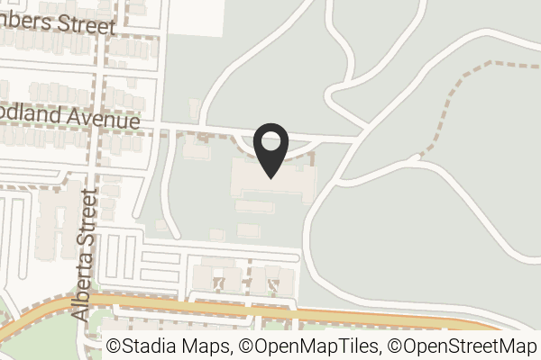 Map with location marker